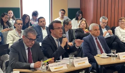 Leonardo Huertas, defensor delegado para derecho a la salud y seguridad social.