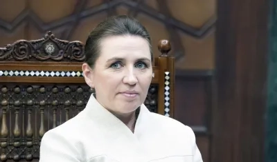 La primera ministra danesa, Mette Frederiksen.