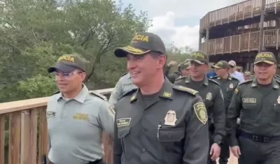 Director de la Policía Nacional, general William René Salamanca.