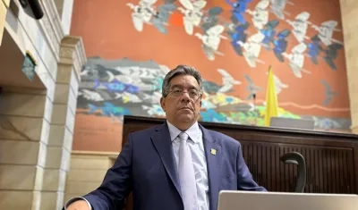 El representante Dolcey Torres, autor del proyecto de Ley.