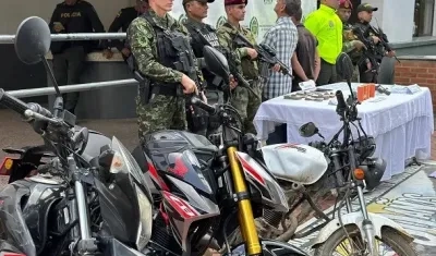 Ejército y Policía trabajan de la mano.