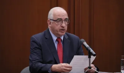 El gerente general del Emisor, Leopoldo Villar.