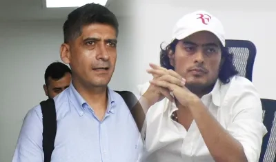 Fiscal Mario Burgos y Nicolás Petro