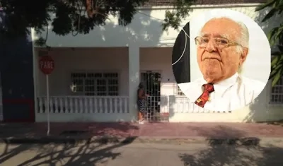Rafael Campo Miranda y la casa donde nación.