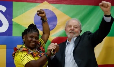 Francia Márquez y Lula Da Silva