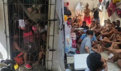 Hacinamiento en carceletas de Barranquilla