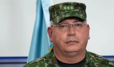 El comandante de las Fuerza Militares, el general Helder Giraldo.
