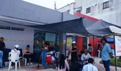 Huelga en el Ministerio de Trabajo, en Barranquilla