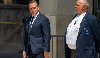 Hunter Biden (izquierda).