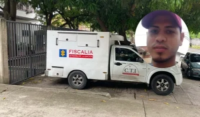 El cuerpo de Jan Carlos Villazón Alcázar fue llevado a Medicina Legal