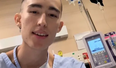 Julio Camargo, joven con cáncer extraño en Australia. 