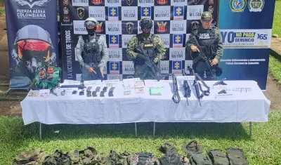 Fueron liberados por el Ejército. 