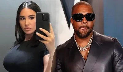 Lauren Pisciotta y Kanye West.