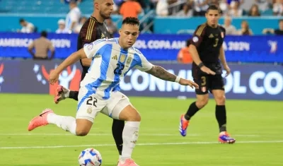 El primer gol de Lautaro Martínez.