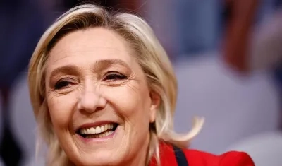 La líder ultraderechista francesa Marine Le Pen.