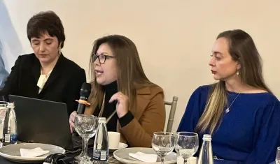 La Fiscal General Luz Adriana Camargo