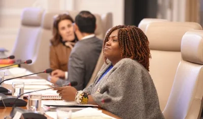 La Vicepresidenta Francia Márquez.