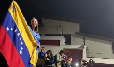 La líder opositora de Venezuela María Corina Machado.