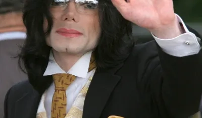 El cantante Michael Jackson.