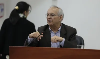 Ricardo Bonilla, ministro de Hacienda.