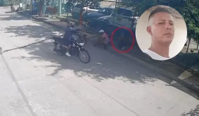 Momento exacto en que cometieron el hecho sicarial. 