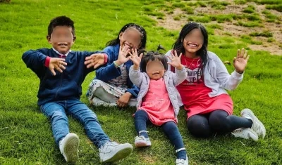 Los cuatro hermanos Mucutuy.