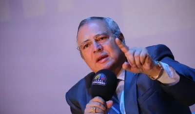 El presidente del Congreso, Iván Name Vásquez.