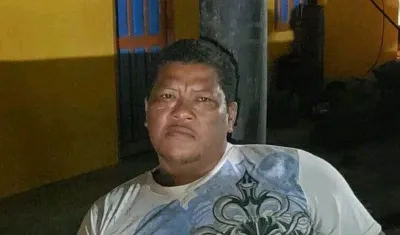 Néfer Antonio Valencia Otero, asesinado. 
