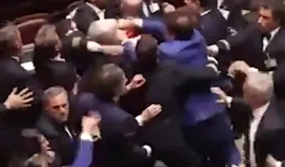 Imagen del enfrentamiento.