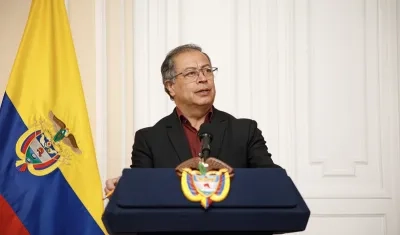 El Presidente de la República, Gustavo Petro.