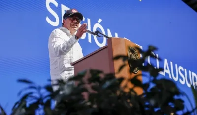 El Presidente Gustavo Petro.