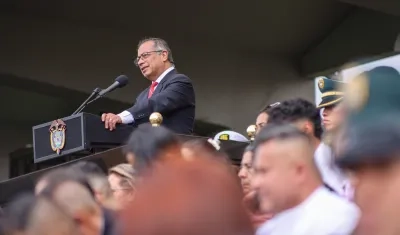 El Presidente Gustavo Petro.