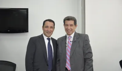 César Rincón y José Félix Lafaurie.