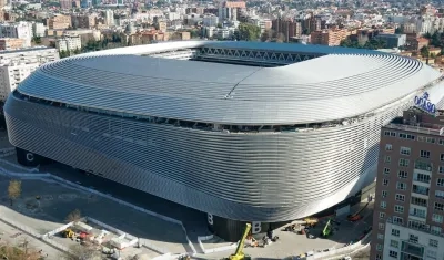Estadio Santiago Bernabéu.