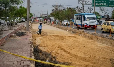 Las obras comenzaron con la actual administración.