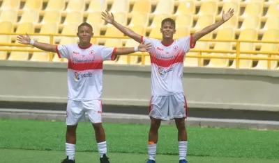 Yobert Salazar y Leyner Liñán.