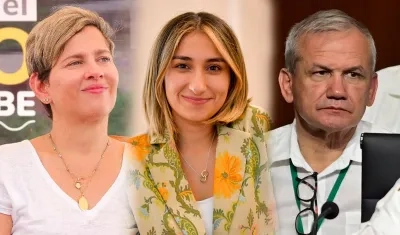 Verónica Alcocer, Laura Sarabia, Carlos Ramón González. 