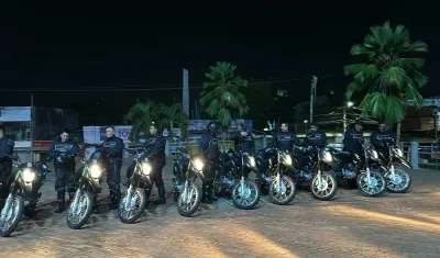 Los miembros de la vigilancia privada.