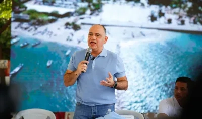 Carlos Pinedo Cuello, alcalde de Santa Marta