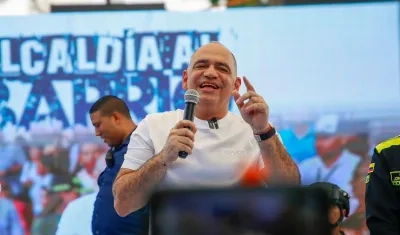 Carlos Pinedo, alcalde de Santa Marta