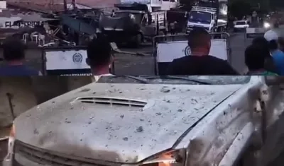 Ataque con carro bomba contra la estación de Policía en Taminango, Nariño