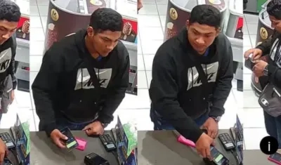 Andrés Alfonso de La Hoz De la Cruz, capturado.