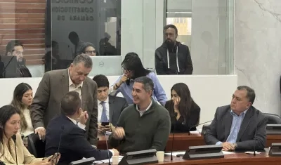 La Comisión Tercera en la sesión en la que aprobó en primera debate los topes al Impuesto Predial Unificado