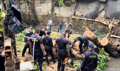 Cuerpo de bomberos del distrito