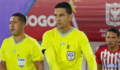 Jorge Duarte, uno de los árbitros separados, dirigió el polémico partido Millonarios-Junior, del 17 de abril, en Bogotá.