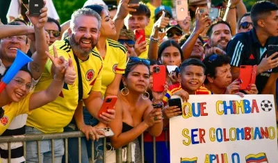 El fervor por la Selección Colombia se siente tanto en el país como en Estados Unidos. 