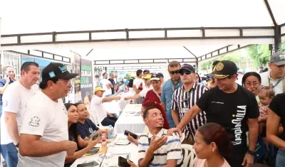 La feria ‘Vamos Pa'l Barrio’ es liderada por el alcalde Alejandro Char.