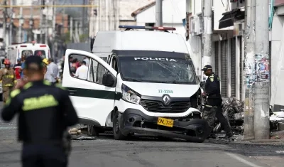 Ataque de este miércoles en Jamundí.