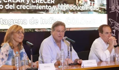 El empresario Jaime Gilinski en rueda de prensa previo al congreso de Ceapi