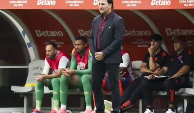 Néstor Lorenzo se mantiene invicto como técnico de Colombia. 